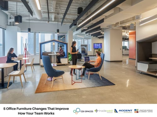5 Office Furniture Changes That Improve How Your Team Works