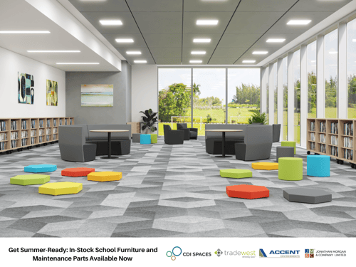 Get Summer-Ready: In-Stock School Furniture and Maintenance Parts Available Now