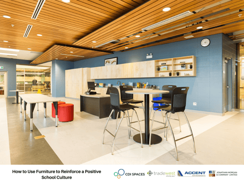 How to Use Furniture to Reinforce a Positive School Culture