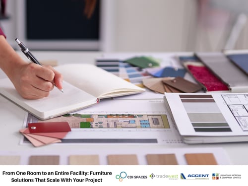 From One Room to an Entire Facility: Furniture Solutions That Scale With Your Project