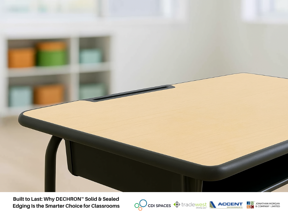 Built to Last: Why DECHRON™ Solid & Sealed Edging Is the Smarter Choice for Classrooms