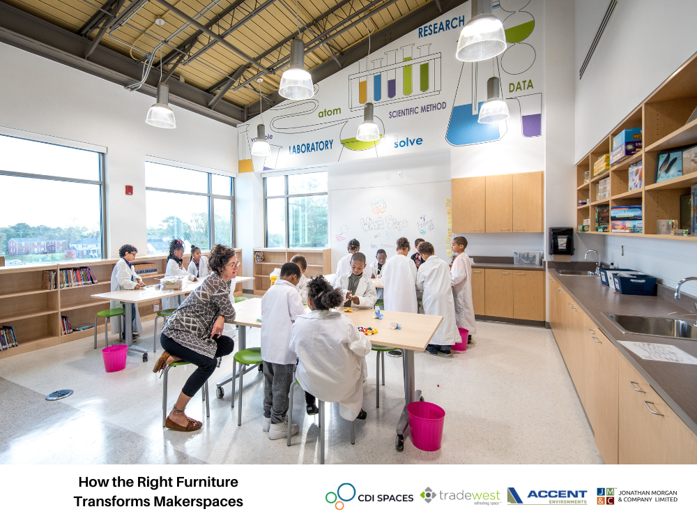 How the Right Furniture Transforms Makerspaces